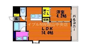 ＰＩＡ　ＳＭＡＲＴ　京橋の物件間取画像